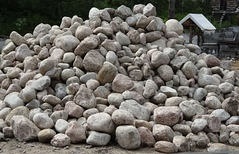 Камни валуны, Ø 15-100 см, на вес, кг