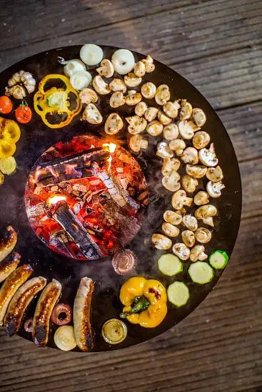 Гриль-кольцо для костровой чаши 800 мм