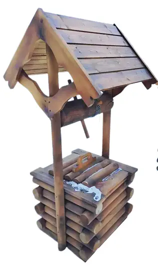 Садовая миниатюра "Колодец"