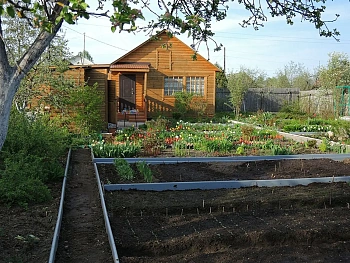 Грядка из ПВХ, серая, 0,22 * 2,0 * 0,9 м, уп