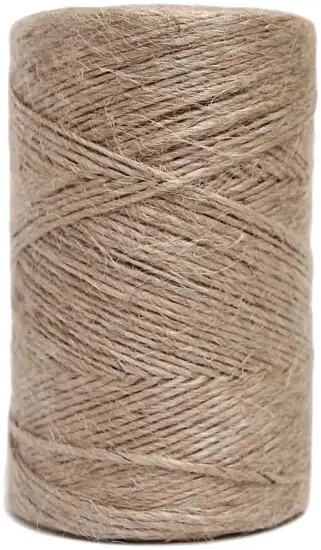 Шпагат для подвязки растений джутовый, 100 м/уп