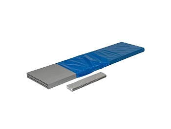 Грядка из ПВХ ВЫСОКАЯ, серая, 0,5 * 3,0 * 1,0 м, уп