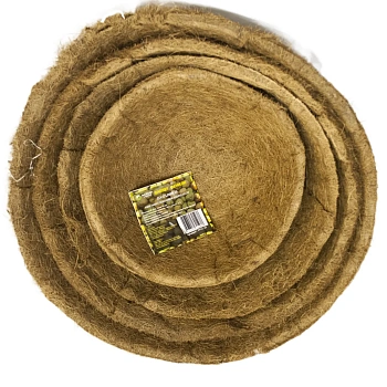 Кокосовый вкладыш в кашпо, Ø 35 см, шт