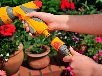 Hozelock 2055 Коннектор aquastop Plus (12,5 мм и 15 мм), шт