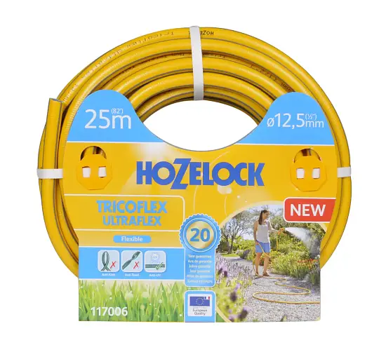 Hozelock 117006 Шланг TRICOFLEX ULTRAFLEX(5 слоев) 12,5 мм*25 м, шт
