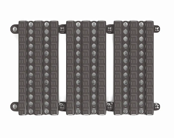 Садовая дорожка Еврогрядка, 1 x 0,3 м, венге