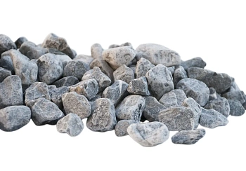 Каменная крошка Доломит ГАЛТОВАННЫЙ (черно-серый), 20-40 мм, 10 кг