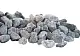 Каменная крошка Доломит ГАЛТОВАННЫЙ (черно-серый), 20-40 мм, 10 кг
