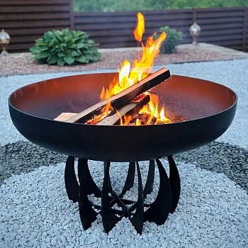 Костровая чаша «Глубокая CLASSIC» 900 мм