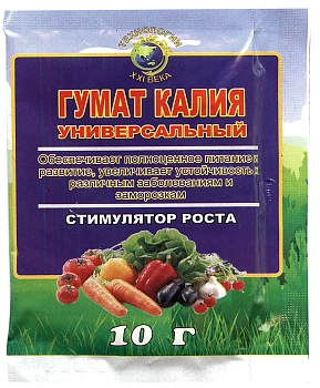 Гумат калия, пакет 10 г