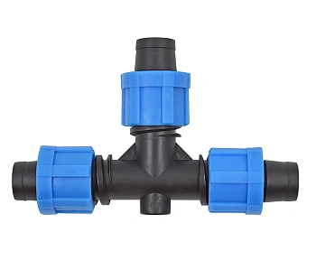 Фитинг соединительный Тройник К\Л х К\Л х К\Л, шт