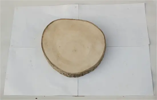 Спил осина шлифовка СОсШ1, (Ø 30-35 см, h 3см), шт