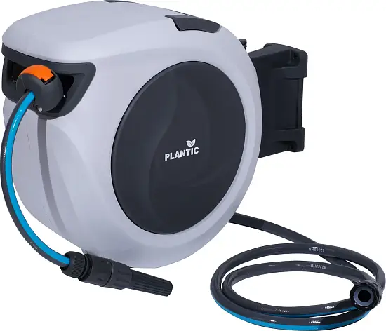 Plantic Катушка со шлангом настенная автоматическая 1/2" (13 мм) 20 м, арт 29660-01, шт
