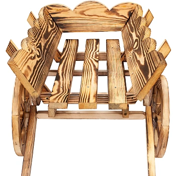 Садовая миниатюра "Тележка"