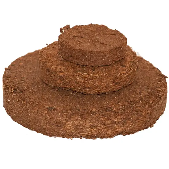 Кокосовая таблетка без оболочки Ø 60 мм, шт