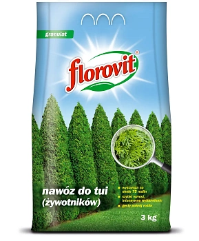 Florovit гранулированный для туи, мешок 3 кг