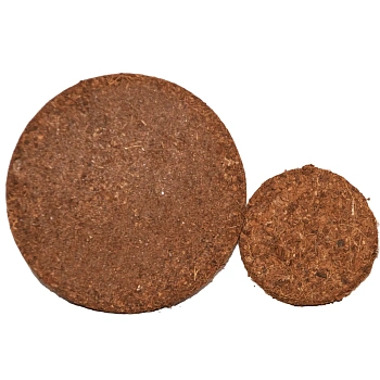 Кокосовая таблетка без оболочки Ø 60 мм, шт