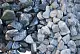 Каменная крошка Доломит ГАЛТОВАННЫЙ (черно-серый), 20-40 мм, 10 кг
