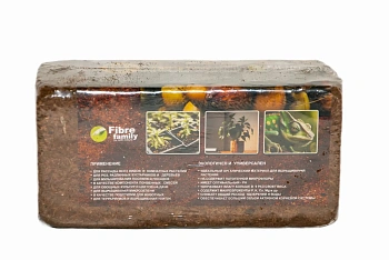 Кокосовый торф в брикетах, 10 л, шт