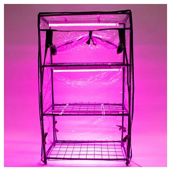 Светильник для растений Garden Show Маргарита красно-синий спектр 6.8 Вт, 380 мм