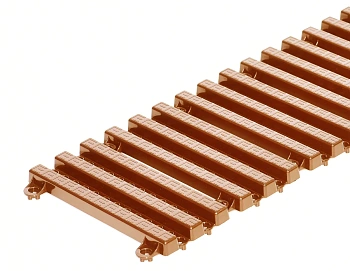 Садовая дорожка Еврогрядка, 1,5 x 0,2 м, терракот