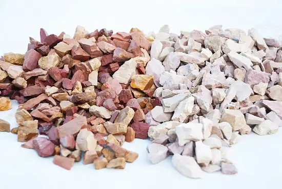 Каменная крошка Фельзит кремневый(желто-розовый), 5-20 мм, 10 кг