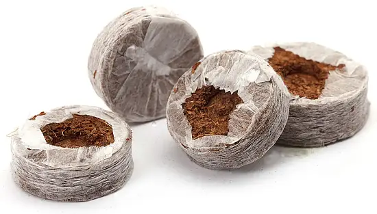 Cocoland Субстрат кокосовый в таблетках  Ø 4 см (для горшков 0,4 л), шт