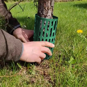 Защитно-декоративное ограждение для деревьев, 4 шт/уп