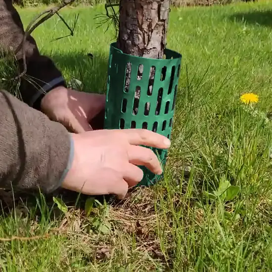 Защитно-декоративное ограждение для деревьев, 4 шт/уп