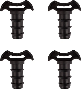 AQUAREL, Деталь №9, Заглушка для трубы ПНД 16 мм, 4 шт/уп