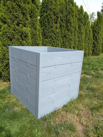 Компостер фактурный, дымчатый,  800 л, уп