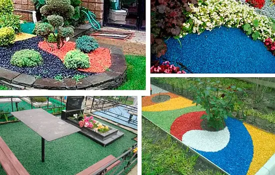 Мраморная крошка Зеленая, 5-10 мм, 10 кг