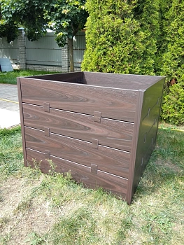 Компостер фактурный, венге, 1600 л, уп