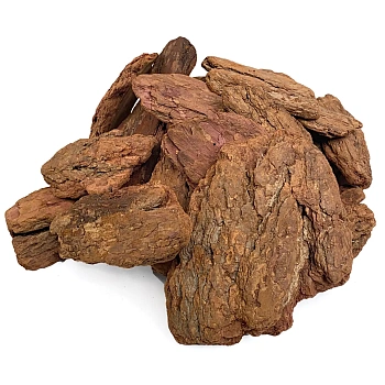 Кора лиственницы Галтованная 9-20 см, 60 л