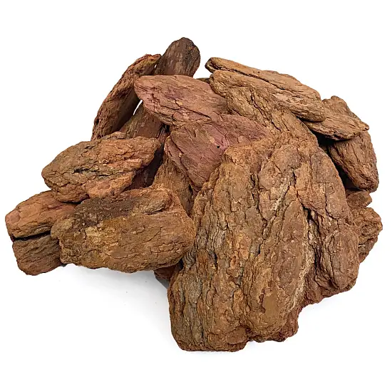 Кора лиственницы Галтованная 9-20 см, 60 л