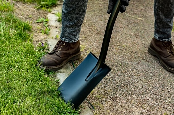 Plantic Лопата с закругленным лезвием Terra, арт 11006-01, шт