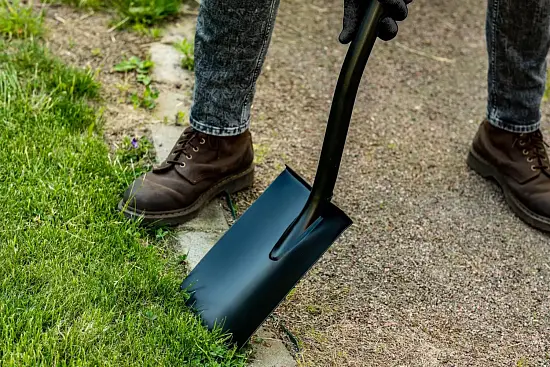 Plantic Лопата с закругленным лезвием Terra, арт 11006-01, шт