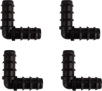 AQUAREL, Деталь №5, Уголок для трубы ПНД 16 мм, 4 шт/уп