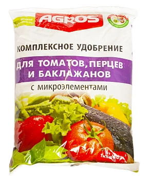 Факториал. Комплексное удобрение для томатов, перцев и баклажанов с микроэлементами, 1 кг
