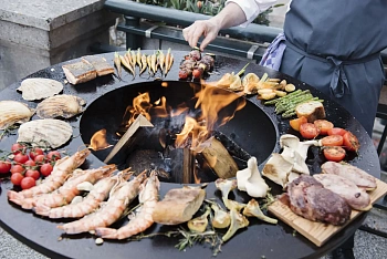 Гриль-кольцо для костровой чаши 1200 мм