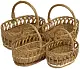 Набор корзин "Польша", в наборе 4 шт 