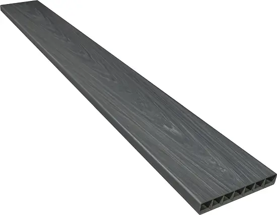 Грядка фактурная из ПВХ, графит, 2,0 х 0,9 х 0,2 м, уп