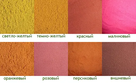 Песок цветной - Синий,  2 кг