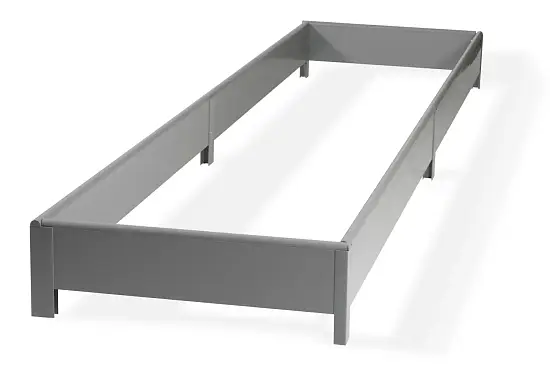 Усилитель универсальный для грядки из ПВХ (h 0,22 м, 0,9-1,0 м), серый, шт