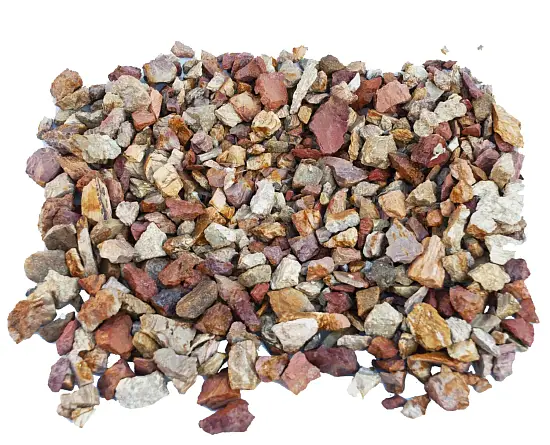 Каменная крошка Фельзит цветной, 5-20 мм, 10 кг