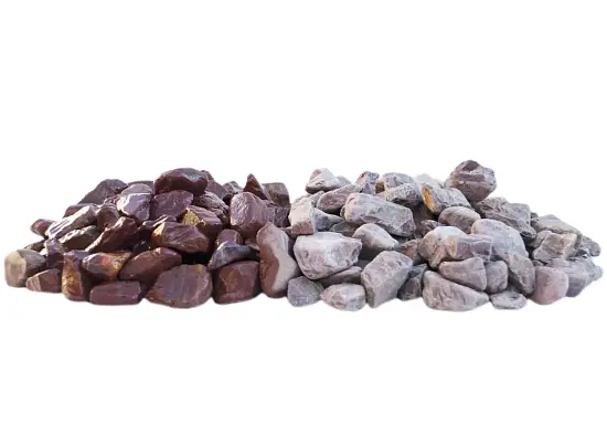 Каменная крошка Яшма бордовая ГАЛТОВАННАЯ, 20-40 мм, 10 кг