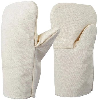 Рукавицы с двойным х/б наладонником (арт.ХБ-01), п/н миткаль