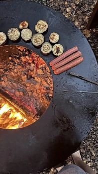 Гриль-кольцо для костровой чаши 1200 мм