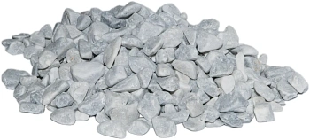 Мрамор серо-голубой Галтованный,  10-20 мм, 10 кг