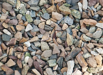 Каменная крошка Микс разноцветный, 5-20 мм, 10 кг